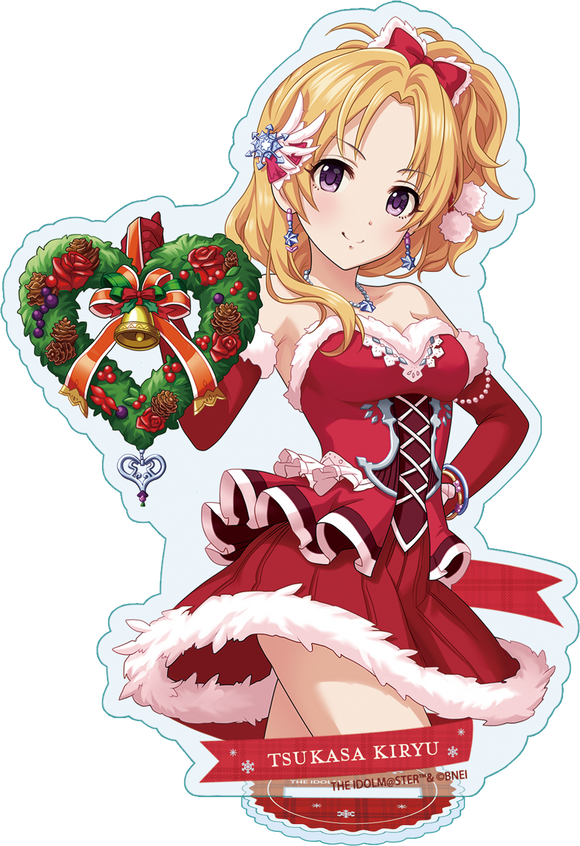 『アイドルマスター シンデレラガールズ』アクリルスタンド 桐生つかさ T.B.クリスマス + Ver.