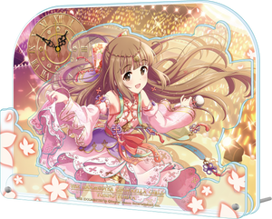 『アイドルマスター シンデレラガールズ』BIGアクリル置時計 依田芳乃 ことほぎの祈り + Ver.