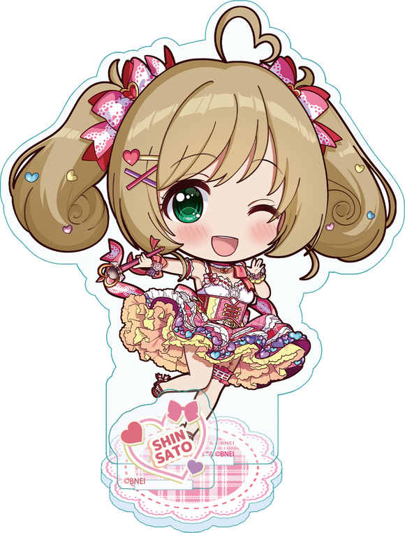 『アイドルマスター シンデレラガールズ』ぷちちょこ アクリルスタンド【佐藤心】