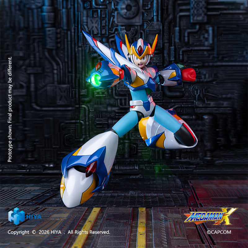 『ロックマンX シリーズ 』HIYA Exquisite Basic Series ノンスケール 6インチ エックス ファルコンアーマー版 アクションフィギュア