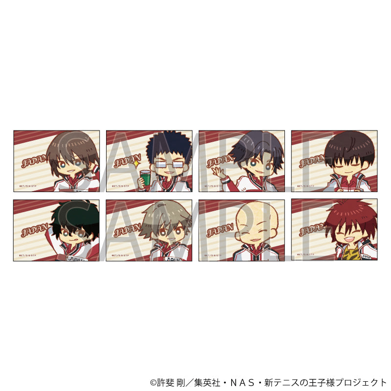 雑貨　全8種セット 「新テニスの王子様 キャンバスアートミニ 06.U-17日本代表C(レトロアートイラスト)」 新テニスの王子様』キャンバスアートミニ 06/U-17日本代表C (全8