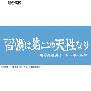 『ハイキュー!!』横断幕スポーツタオル 鴎台高校