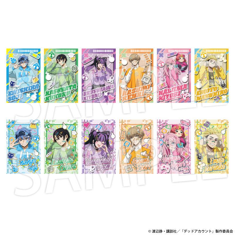 『デッドアカウント』トレーディングフォト風カード デコラver.【BOX】