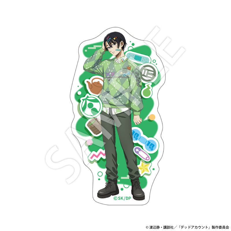 『デッドアカウント』ステッカー デコラver. 霞流括