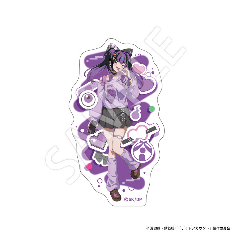 『デッドアカウント』ステッカー デコラver. 漆栖川希詠