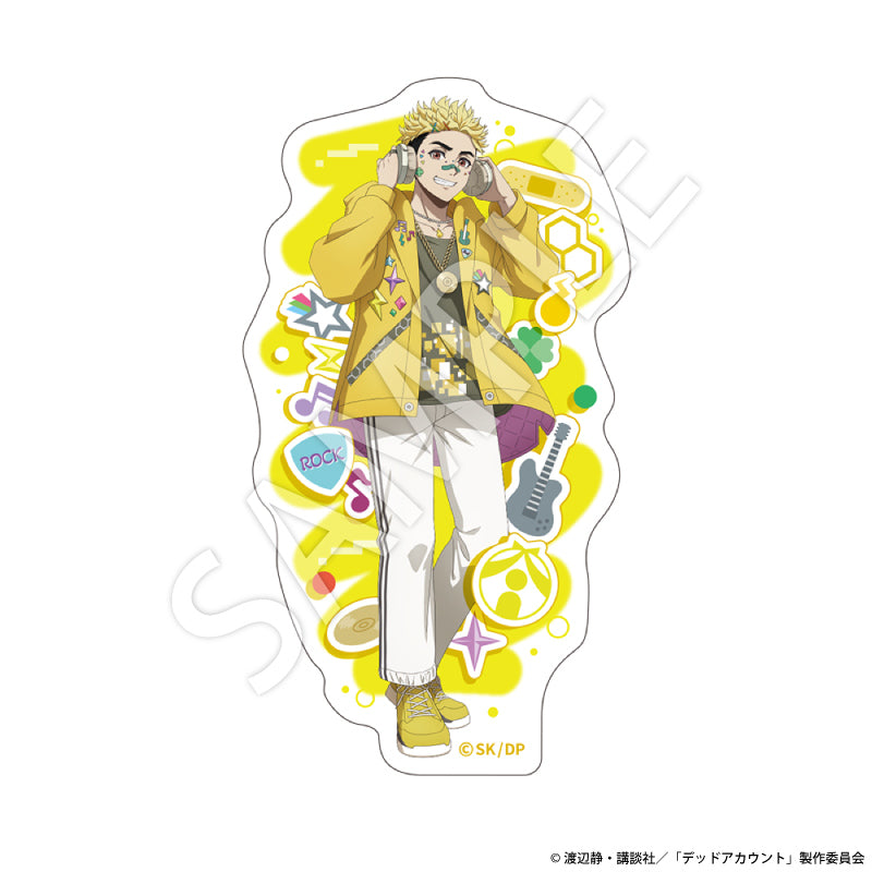 『デッドアカウント』ステッカー デコラver. 柄本成彦