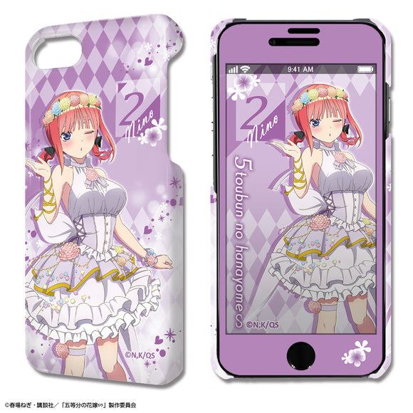 『五等分の花嫁∽』デザジャケット iPhone SE(第2世代)/8/7/6/6sケース＆保護シート デザイン02(中野二乃/花の妖精ver.)【描き下ろし】