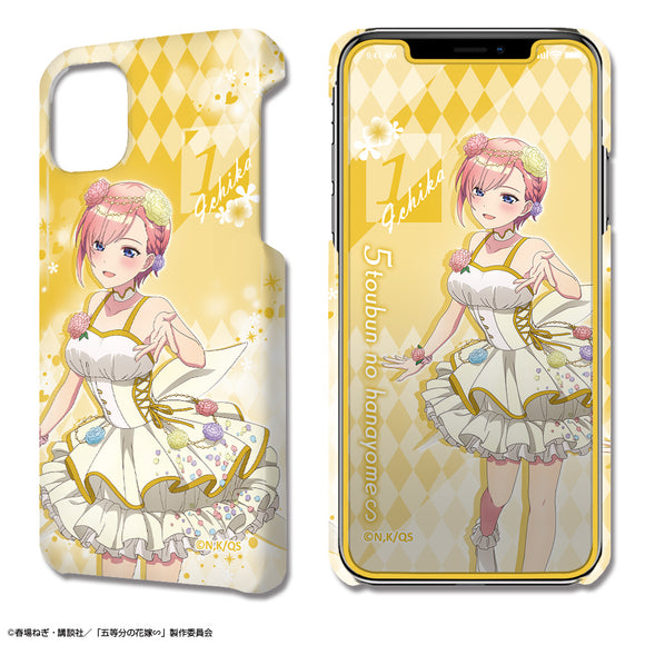 『五等分の花嫁∽』デザジャケット iPhone 11ケース＆保護シート デザイン01(中野一花/花の妖精ver.)【描き下ろし】