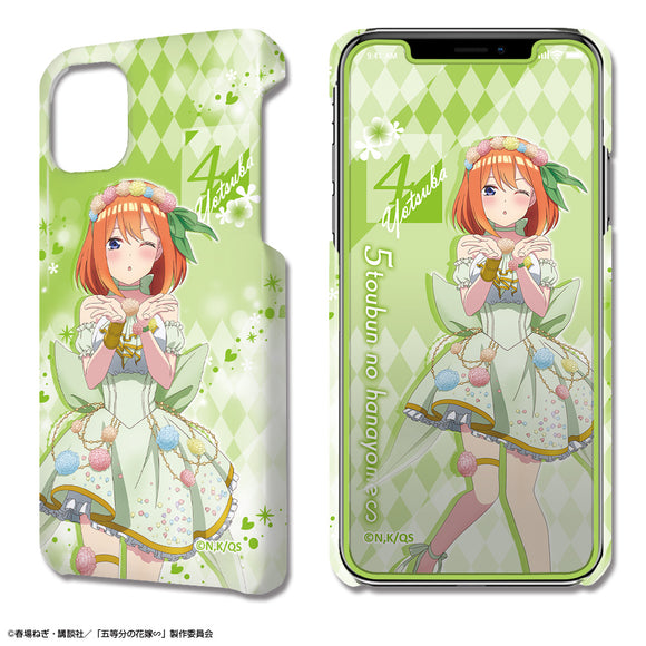 『五等分の花嫁∽』デザジャケット iPhone 11ケース＆保護シート デザイン04(中野四葉/花の妖精ver.)【描き下ろし】