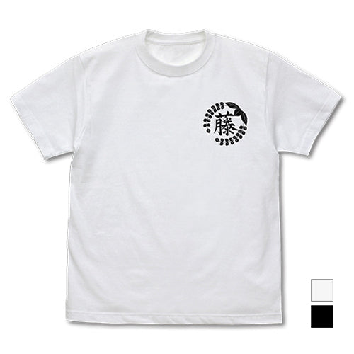 『鬼滅の刃』藤の花の家紋 Tシャツ/WHITE【202405再販】