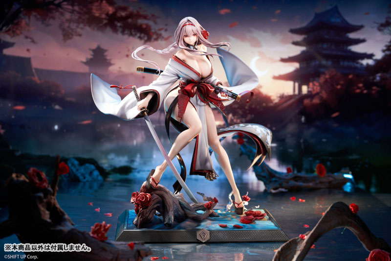 『勝利の女神：NIKKE』紅蓮：ブラックシャドウ ロンギングフラワー 1/4 完成品フィギュア
