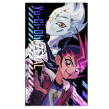 『遊☆戯☆王ZEXAL』描き下ろし 九十九遊馬＆アストラル ミニステッカー 最強の決闘者達Ver.