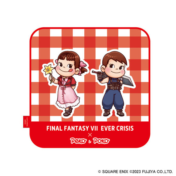 『FINAL FANTASY (ファイナルファンタジー) VII EVER CRISIS × Peko＆Poko』 ハンカチ ペコ＆ポコ