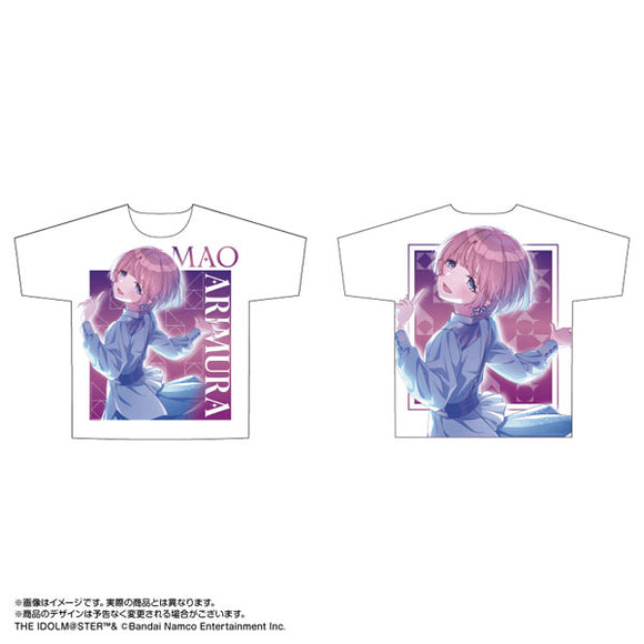 『学園アイドルマスター』両面フルグラフィックTシャツ 有村麻央