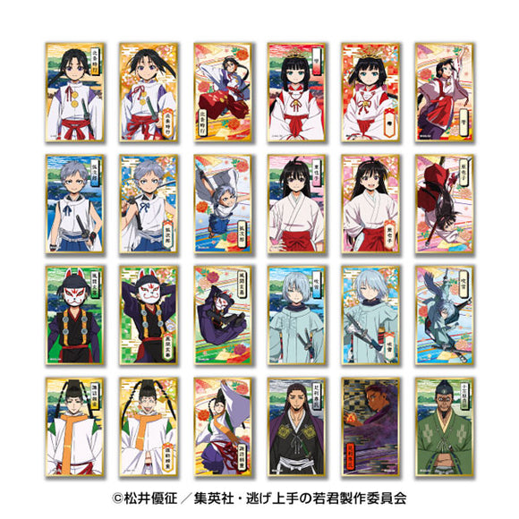 『逃げ上手の若君』華絵札色紙コレクション 12個入りBOX