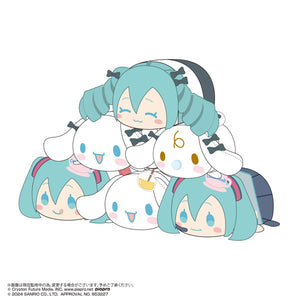 『初音ミク』初音ミク×シナモロール ぽてコロマスコット2　6個入りBOX