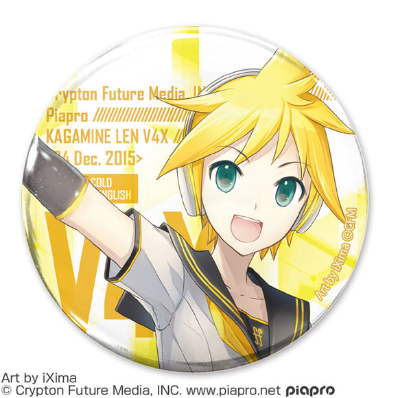 『鏡音リン』・レン V4X 鏡音レン V4X 65mm缶バッジ