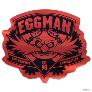 『ソニック・ザ・ヘッジホッグ』プリズムトラベルステッカー (2)EGGMAN