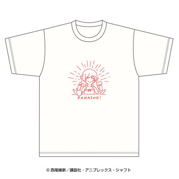 『〈物語〉シリーズ』ゆるいらすとTシャツ 1.ぱないの！