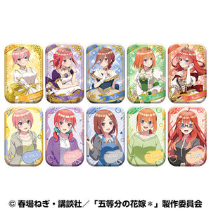 『五等分の花嫁*』まるかくカンバッジ3 10個入りBOX