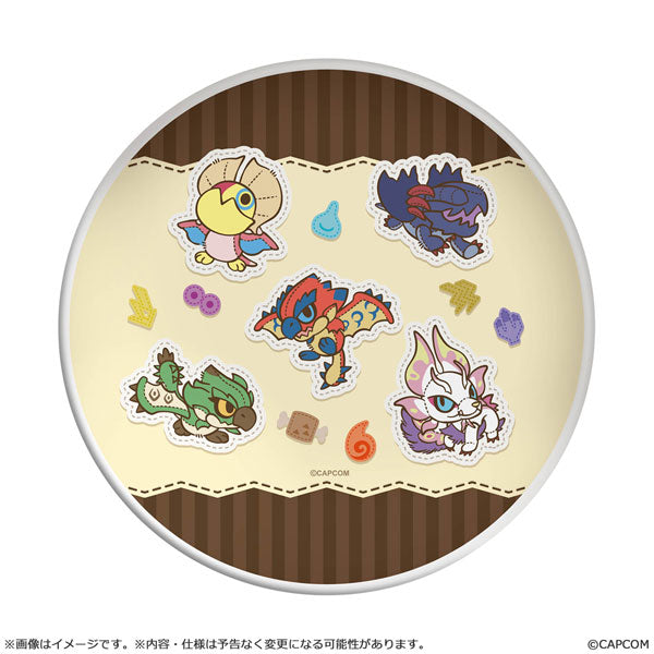 『モンスターハンターワイルズ』モンでふぉ メラミンプレート キービジュアル