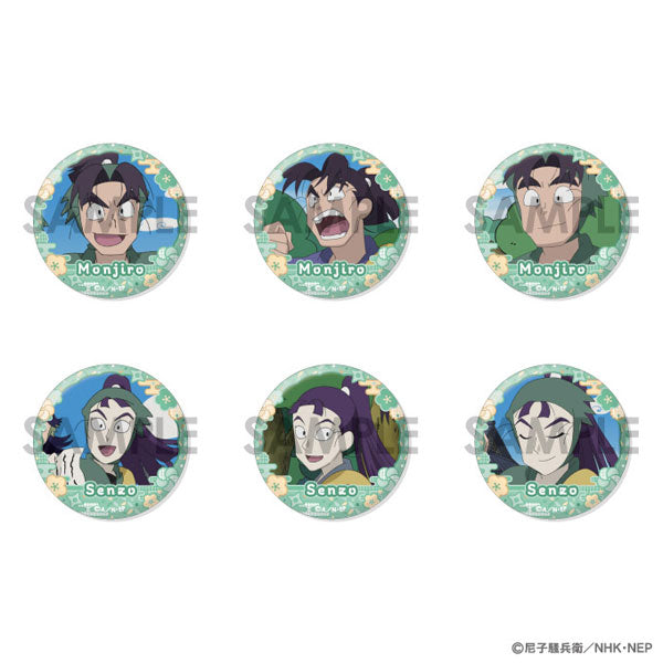 忍たま乱太郎』缶バッジセット～八左ヱ門＆三郎＆雷蔵がいっぱい