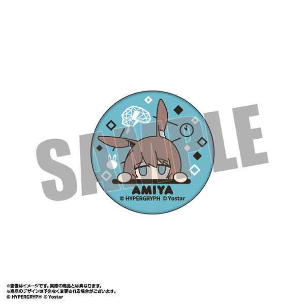 『アークナイツ』らばぴーく！ ラバー缶バッジ アーミヤ