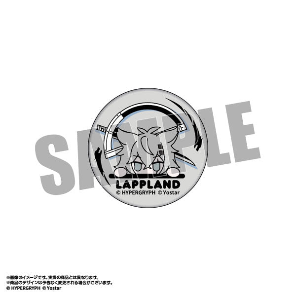 『アークナイツ』らばぴーく！ ラバー缶バッジ ラップランド