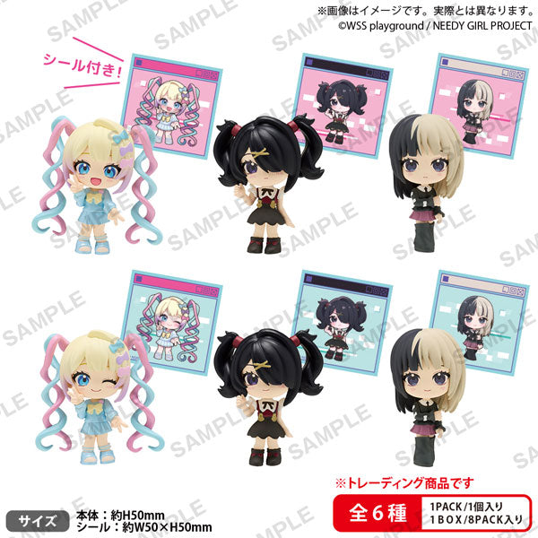 『NEEDY GIRL OVERDOSE』BUSHIROAD THE BOX コレクションフィギュアRICH 8個入りBOX