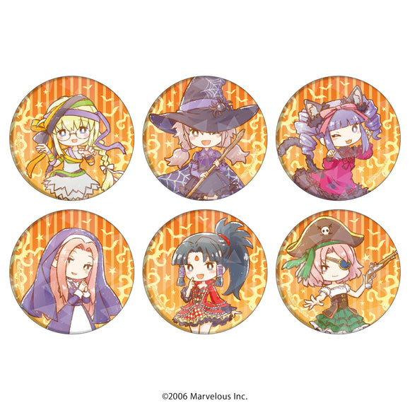 『ルーンファクトリー』 ホログラム缶バッジ(57mm) 02/ハロウィンver. BOX(全6種)(グラフアートイラスト)