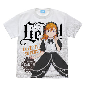 『ラブライブ!スーパースター!!』描き下ろし 澁谷かのん フルグラフィックTシャツ ロリータファッション Ver.