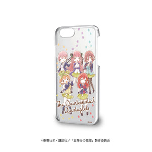 『五等分の花嫁』ハードケース(iPhone6/6s/7/8兼用) 02/集合デザイン 制服ver.(グラフアート)