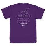 『新世紀GPXサイバーフォーミュラSIN』アオイZIPフォーミュラ ドライTシャツ VIOLET PURPLE【202406再販】