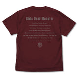 『Angel Beats!』Girls Dead Monster Tシャツ BURGUNDY