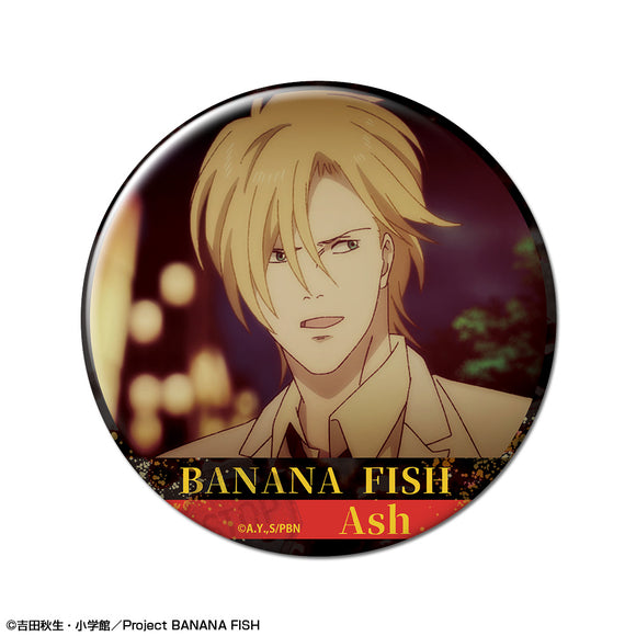『BANANA FISH』缶バッジ デザイン02(アッシュ・リンクス/B)