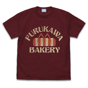 『CLANNAD-クラナド-』古河パン Tシャツ BURGUNDY