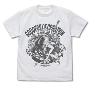 『ソードアート・オンライン アリシゼーション War of Underworld』《創世神ステイシア》アスナ Tシャツ【202404再販】