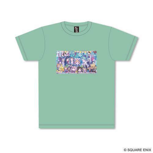 『ファイナルファンタジー』#SQkawaii Sounds -FINAL FANTASY- Tシャツ ミントグリーン