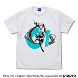 『初音ミク』初音ミク Tシャツ 円G Ver.【202406再販】