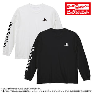 『プレイステーション』ビッグシルエットロングスリーブTシャツ for PlayStation WHITE