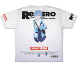 『Re:ゼロから始める異世界生活』レム 冷感両面フルグラフィックTシャツ ストリートファッションVer.【202405再販】