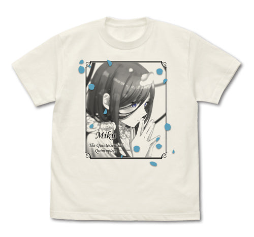 『五等分の花嫁』中野三玖 Tシャツ VANILLA WHITE【202406再販】