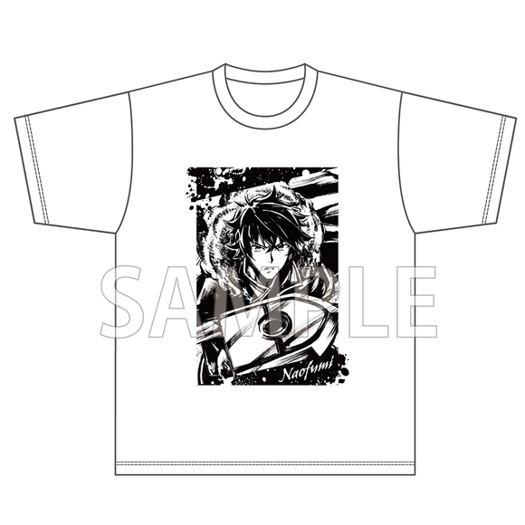 『盾の勇者の成り上がり Season3』水墨画アート Tシャツ 尚文