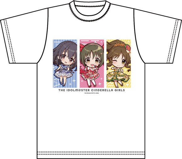 『アイドルマスター シンデレラガールズ』ぷちちょこ グラフィックＴシャツ ビビッドカラーエイジ Ver.