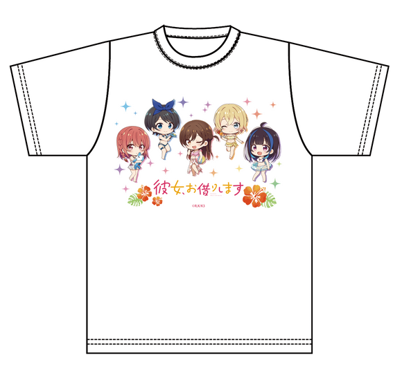 『彼女、お借りします』ぷちちょこグラフィックTシャツ【水着】