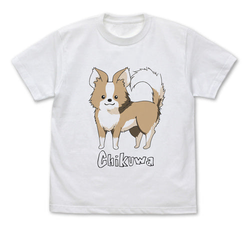 『ゆるキャン△ 』ちくわTシャツ / WHITE【202404再販】