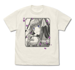 『五等分の花嫁』中野二乃 Tシャツ VANILLA WHITE【202406再販】