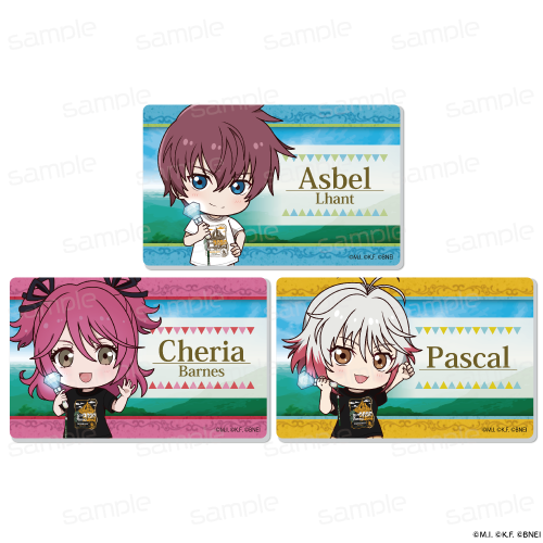『テイルズ オブシリーズ』名札風アクリルバッジ【グレイセスf】セット