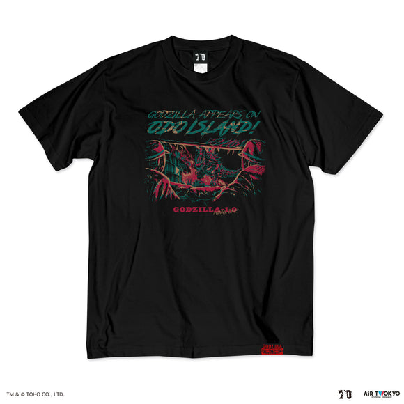 『ゴジラ70周年記念』『ゴジラ-1.0』シーンイラストTシャツ1（大戸島）