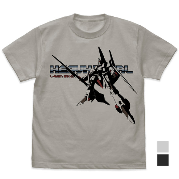 『重戦機エルガイム』エルガイム Mk-II Tシャツ / LIGHT GRAY